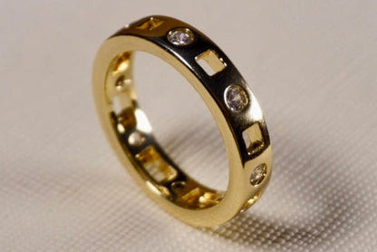 ANILLO AURORA LAMINADO ORO 14K